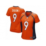 Women's Nike Denver Broncos #9 Riley Dixon Game Orange Team Color NFL Jersey