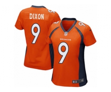 Women's Nike Denver Broncos #9 Riley Dixon Game Orange Team Color NFL Jersey