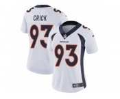 Women's Nike Denver Broncos #93 Jared Crick Vapor Untouchable Limited White NFL Jersey