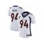 Women's Nike Denver Broncos #94 DeMarcus Ware Vapor Untouchable Limited White NFL Jersey