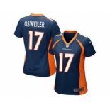 nike women nfl jerseys denver broncos #17 osweiler blue[nike]