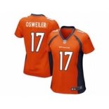 nike women nfl jerseys denver broncos #17 osweiler orange[nike]