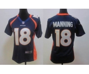 nike women nfl jerseys denver broncos #18 manning blue[nike]