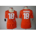 nike women nfl jerseys denver broncos #18 manning orange[breast cancer awareness]