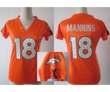 nike women nfl jerseys denver broncos #18 manning orange[draft him ii top]