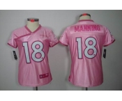 nike women nfl jerseys denver broncos #18 manning pink[2012 nike love]