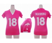 nike women nfl jerseys denver broncos #18 manning pink[draft him ii top]