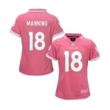 nike women nfl jerseys denver broncos #18 manning pink[nike 2015]