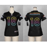 nike women nfl jerseys denver broncos #18 peyton manning black[nike fashion]