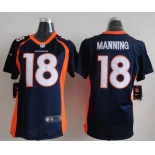 nike women nfl jerseys denver broncos #18 peyton manning blue[new nike]