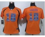 nike women nfl jerseys denver broncos #18 peyton manning orange[Strobe Limited]