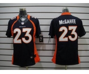 nike women nfl jerseys denver broncos #23 mcgahee blue[nike limited]