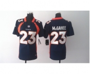 nike women nfl jerseys denver broncos #23 mcgahee blue[nike]