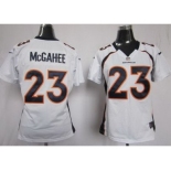 nike women nfl jerseys denver broncos #23 mcgahee white[nike limited]