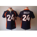 nike women nfl jerseys denver broncos #24 bailey blue[nike limited]