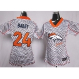 nike women nfl jerseys denver broncos #24 bailey [fem fan zebra]