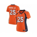 nike women nfl jerseys denver broncos #25 harris jr orange[nike]