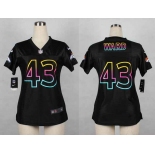 nike women nfl jerseys denver broncos #43 ward black[nike fashion]