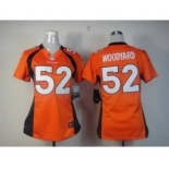 nike women nfl jerseys denver broncos #52 woodyard orange[nike]