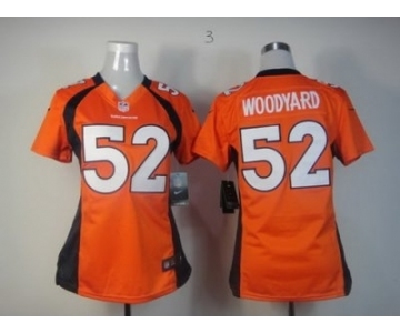 nike women nfl jerseys denver broncos #52 woodyard orange[nike]