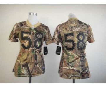 nike women nfl jerseys denver broncos #58 miller camo