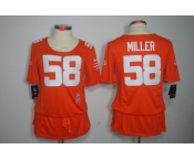 nike women nfl jerseys denver broncos #58 miller orange[breast cancer awareness]