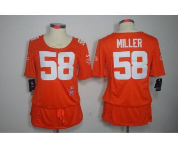 nike women nfl jerseys denver broncos #58 miller orange[breast cancer awareness]