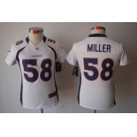 nike women nfl jerseys denver broncos #58 miller white[nike limited]