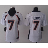 nike women nfl jerseys denver broncos #7 elway white[new nike]