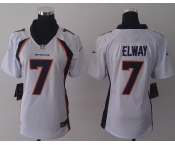 nike women nfl jerseys denver broncos #7 elway white[new nike]