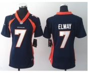 nike women nfl jerseys denver broncos #7 john elway blue[new nike]