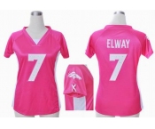 nike women nfl jerseys denver broncos #7 john elway pink[draft him ii top]