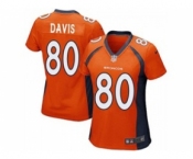 nike women nfl jerseys denver broncos #80 vernon davis orange[nike][davis]