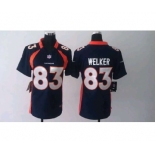 nike women nfl jerseys denver broncos #83 welker blue[nike]