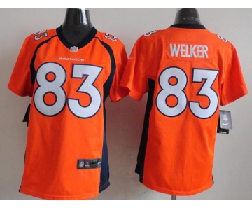 nike women nfl jerseys denver broncos #83 welker orange[new nike]