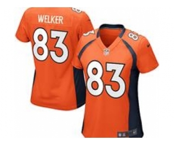 nike women nfl jerseys denver broncos #83 welker orange[nike]