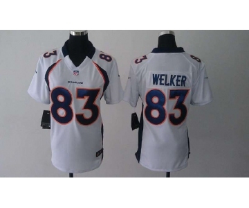 nike women nfl jerseys denver broncos #83 welker white[nike]