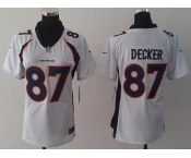 nike women nfl jerseys denver broncos #87 eric decker white[new nike]