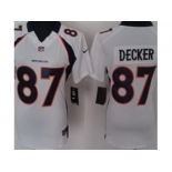 nike women nfl jerseys denver broncos #87 eric decker white[nike]