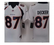 nike women nfl jerseys denver broncos #87 eric decker white[nike]