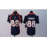 nike women nfl jerseys denver broncos #88 thomas blue[nike]