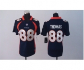 nike women nfl jerseys denver broncos #88 thomas blue[nike]