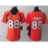 nike women nfl jerseys denver broncos #88 thomas orange[new nike]