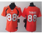 nike women nfl jerseys denver broncos #88 thomas orange[new nike]