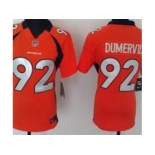 nike women nfl jerseys denver broncos #92 dumervil orange[nike]