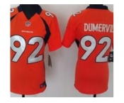 nike women nfl jerseys denver broncos #92 dumervil orange[nike]