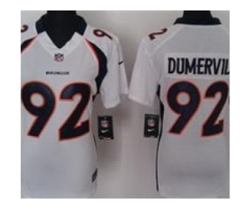 nike women nfl jerseys denver broncos #92 dumervil white[nike]