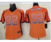 nike women nfl jerseys denver broncos #92 williams orange[williams][Elite drift fashion]