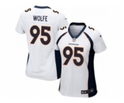 nike women nfl jerseys denver broncos #95 wolfe white[nike]