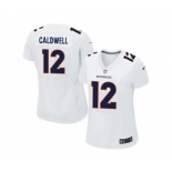 women nike nfl jerseys denver broncos #12 caldwell white[new game][caldwell]